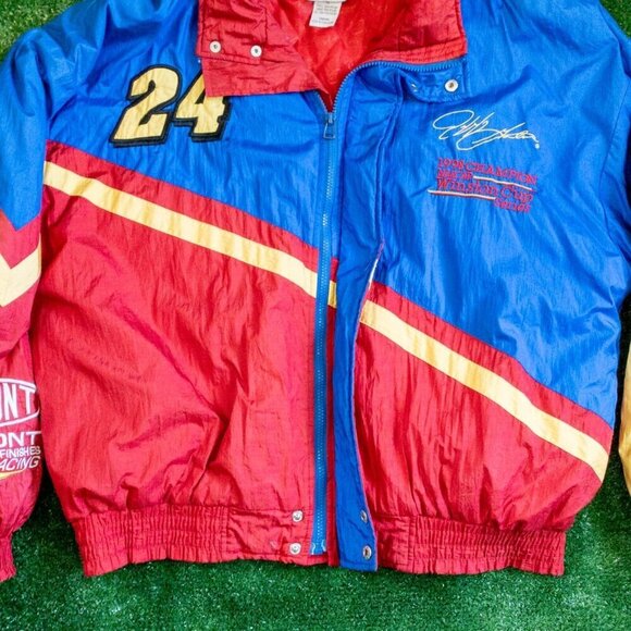 JEFF GORDON VINTAGE CHASE AUTHENTIC 1998 NASCAR WINSTON CUP CHAMP BOMBER SIZE XL - Picture 5 of 8